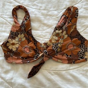 Inamorata Bikini top Melba Leopard Floral